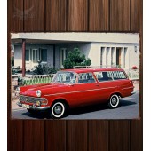 Металлическая табличка Opel Rekord Caravan (P2)